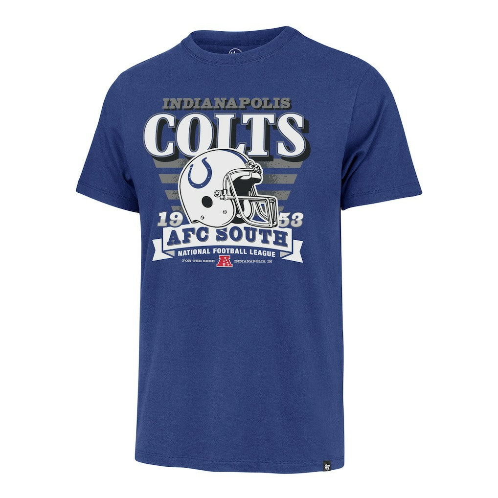 NFL Indianapolis Colts '47 Stripe Splash Franklin Throwback T-Shirt