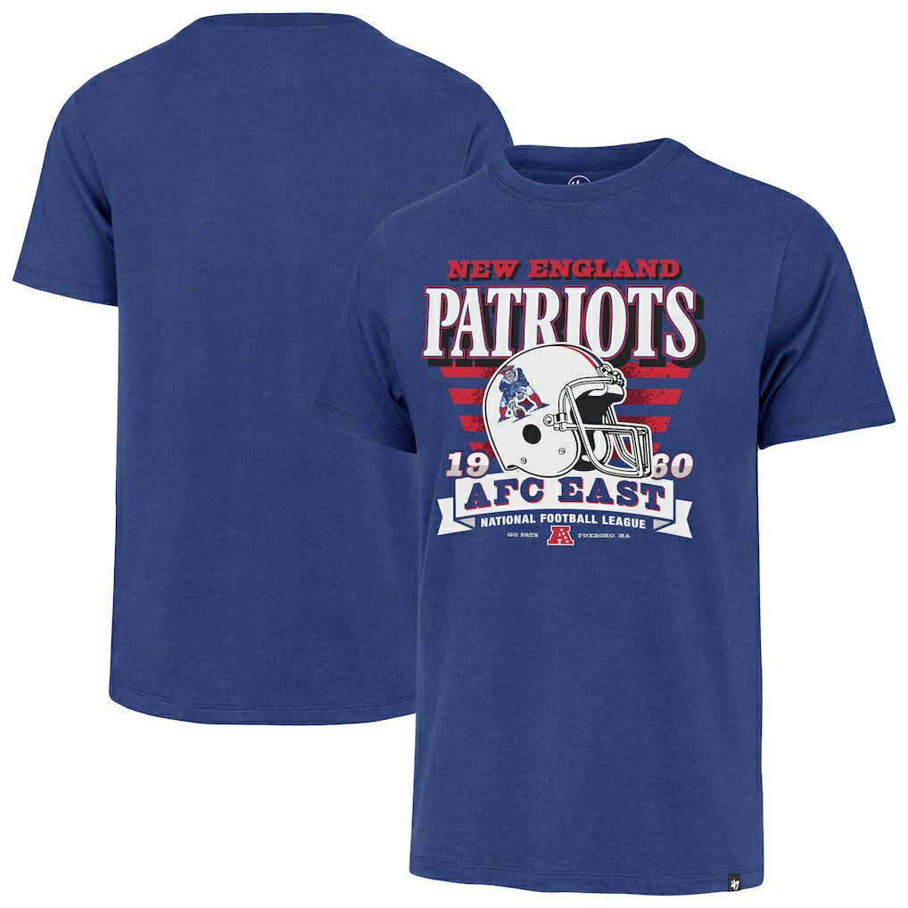 NFL New England Patriots '47 Stripe Splash Franklin Throwback T-Shirt