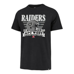 NFL Las Vegas Raiders '47 Stripe Splash Franklin Throwback T-Shirt