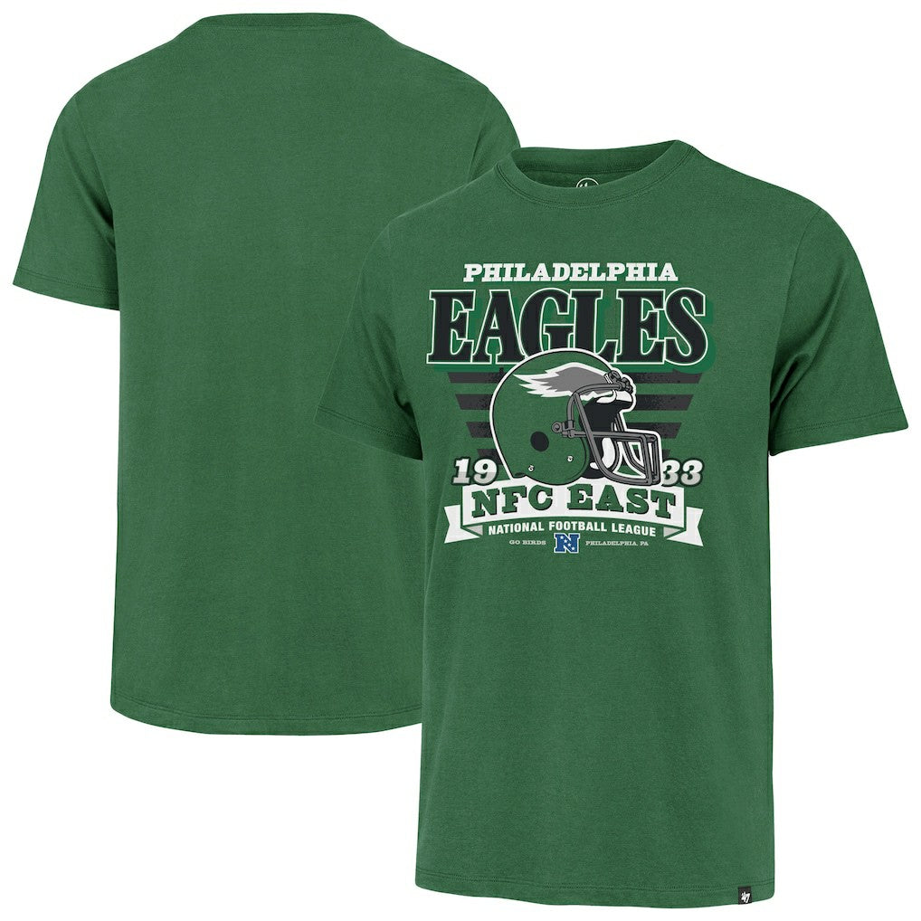 NFL Philadelphia Eagles '47 Stripe Splash Franklin Throwback T-Shirt