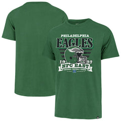 NFL Philadelphia Eagles '47 Stripe Splash Franklin Throwback T-Shirt