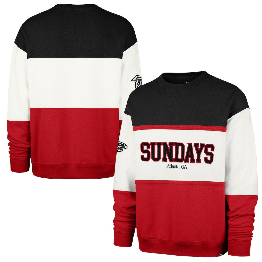 NFL Atlanta Falcons '47 Sundays Breeze By Maximalist Sweatshirt