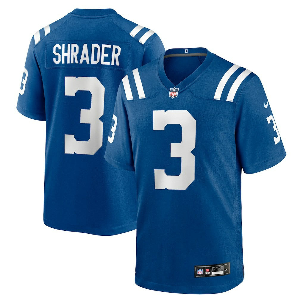 NFL Indianapolis Colts Spencer Shrader  Team Game Jersey