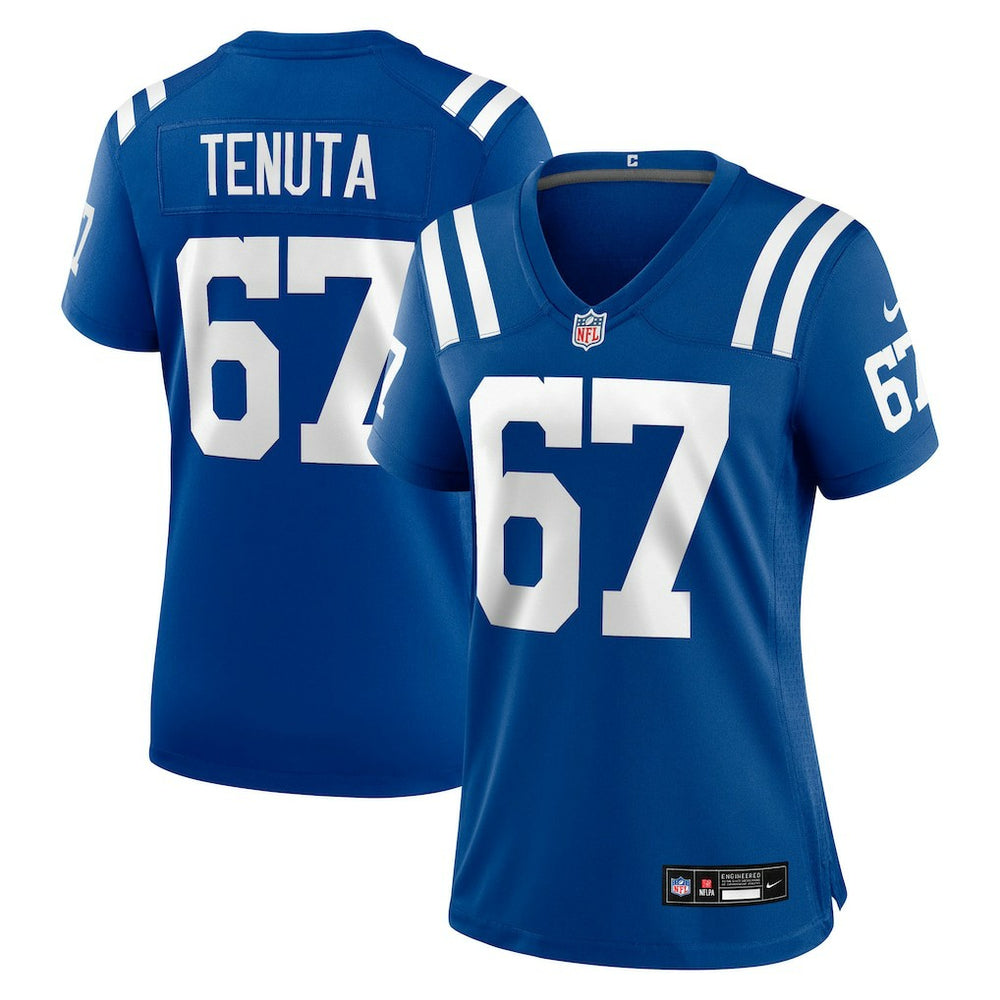 NFL Indianapolis Colts Luke Tenuta  Women's Team Game Jersey