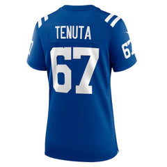 NFL Indianapolis Colts Luke Tenuta  Women's Team Game Jersey
