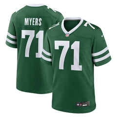 NFL New York Jets Josh Myers  Team Game Jersey