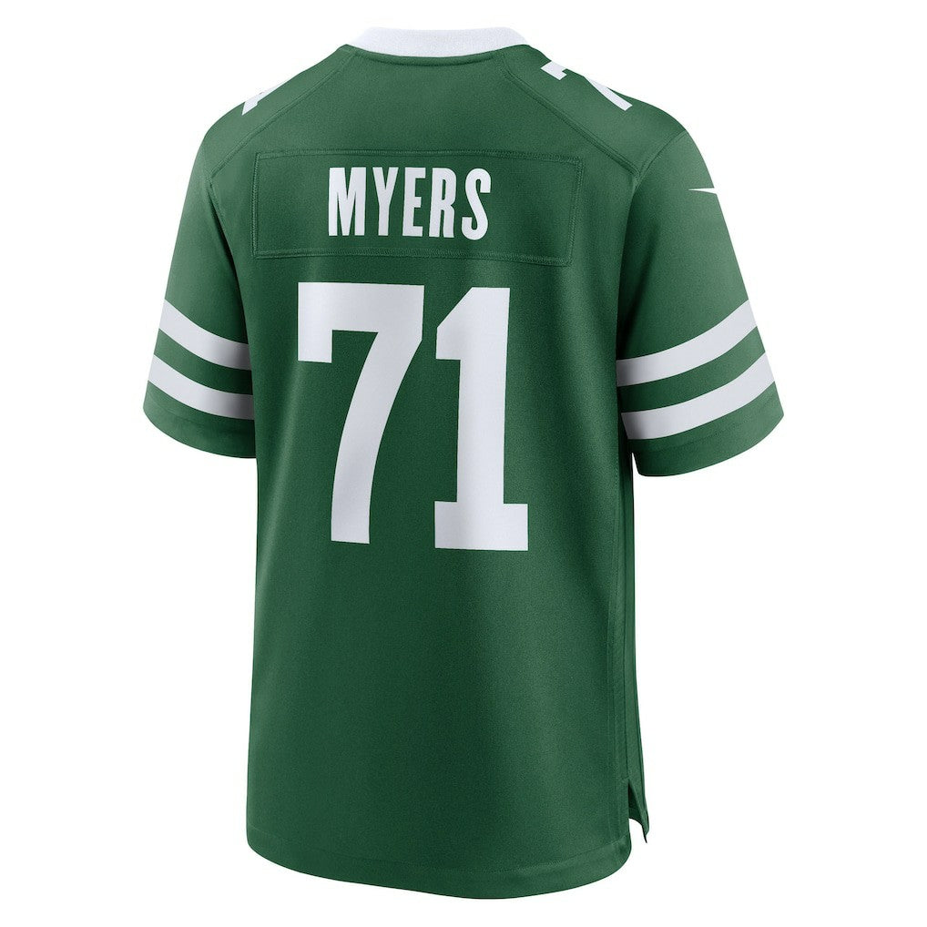 NFL New York Jets Josh Myers  Team Game Jersey