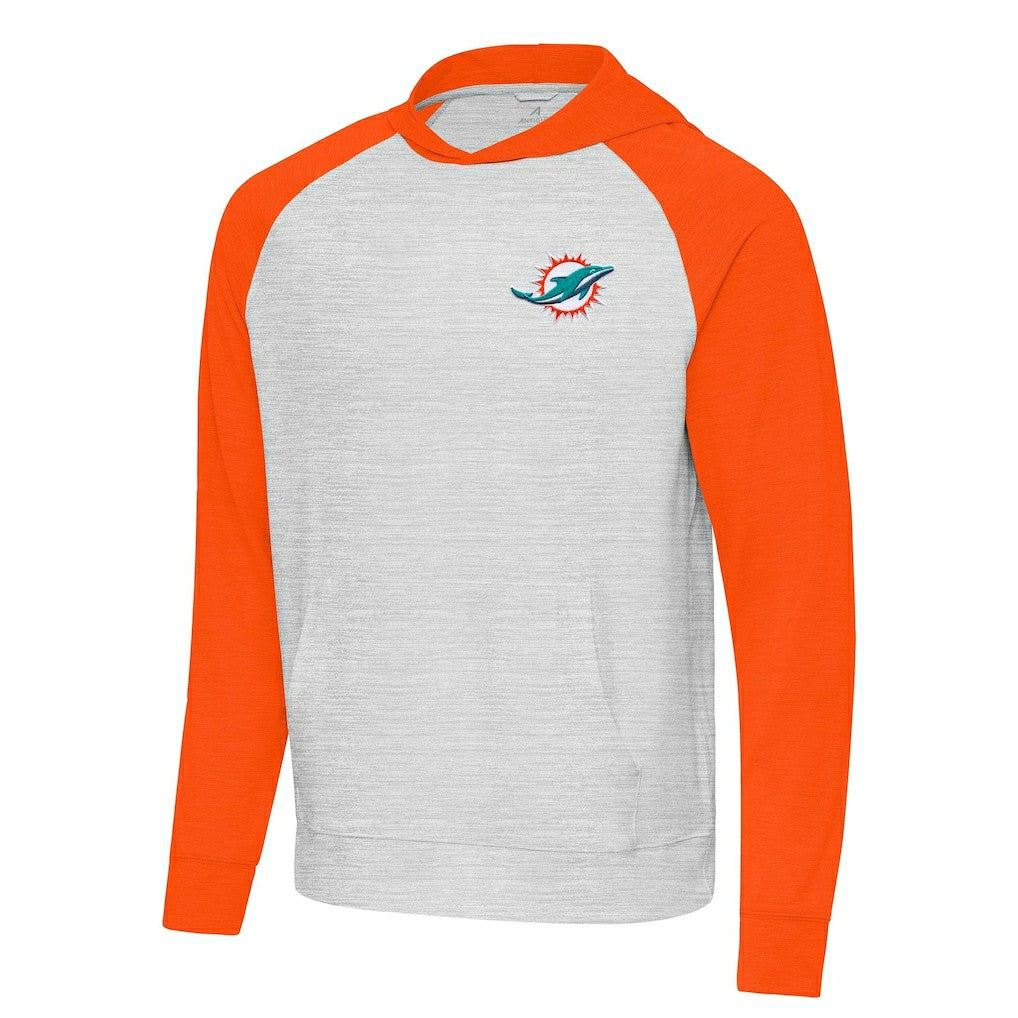NFL Miami Dolphins Antigua Urgent Pullover Hoodie
