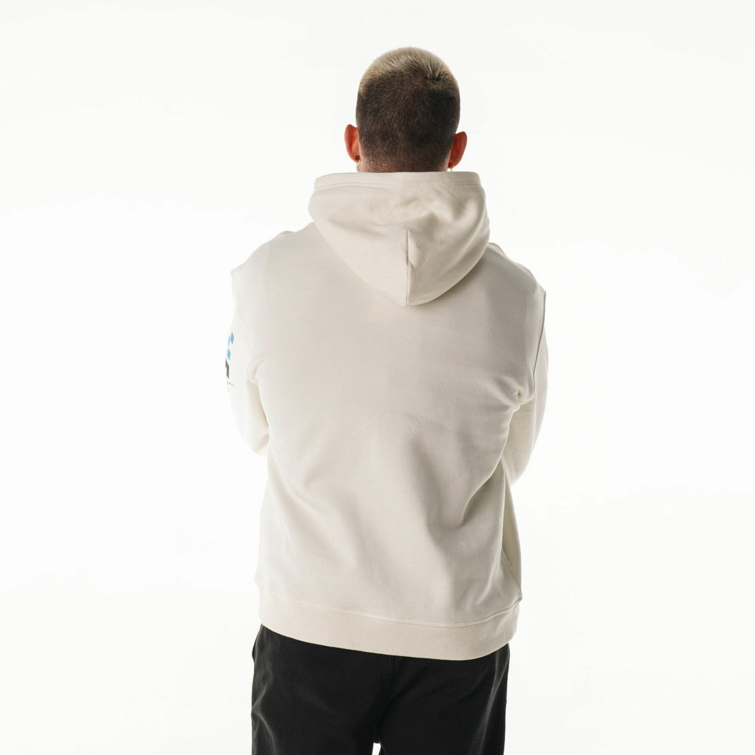 NFL Detroit Lions The Wild Collective Unisex Stacked Graphic Sleeve Fleece Hoodie