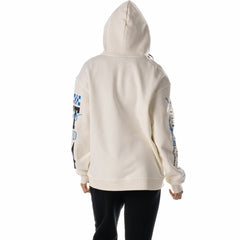 NFL Detroit Lions The Wild Collective Unisex Stacked Graphic Sleeve Fleece Hoodie