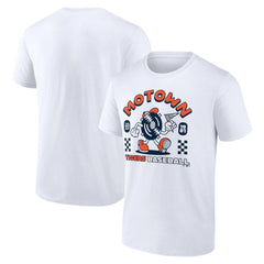 Detroit Tigers Opening Day Hometown T-Shirt - White