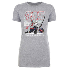 Alexander Ovechkin Washington Capitals 500 Level Women's NHL All-Time Leading Goal Scorer Grunge T-Shirt
