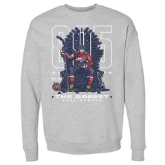 Alexander Ovechkin Washington Capitals 500 Level NHL All-Time Leading Goal Scorer Throne Pullover Sweatshirt