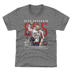 Alexander Ovechkin Washington Capitals 500 Level Youth NHL All-Time Leading Goal Scorer The Shot T-Shirt