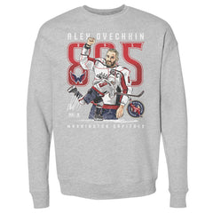 Alexander Ovechkin Washington Capitals 500 Level NHL All-Time Leading Goal Scorer The Shot Pullover Sweatshirt