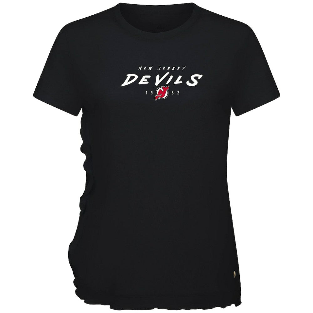 New Jersey Devils Levelwear Women's Airflow Scratched T-Shirt