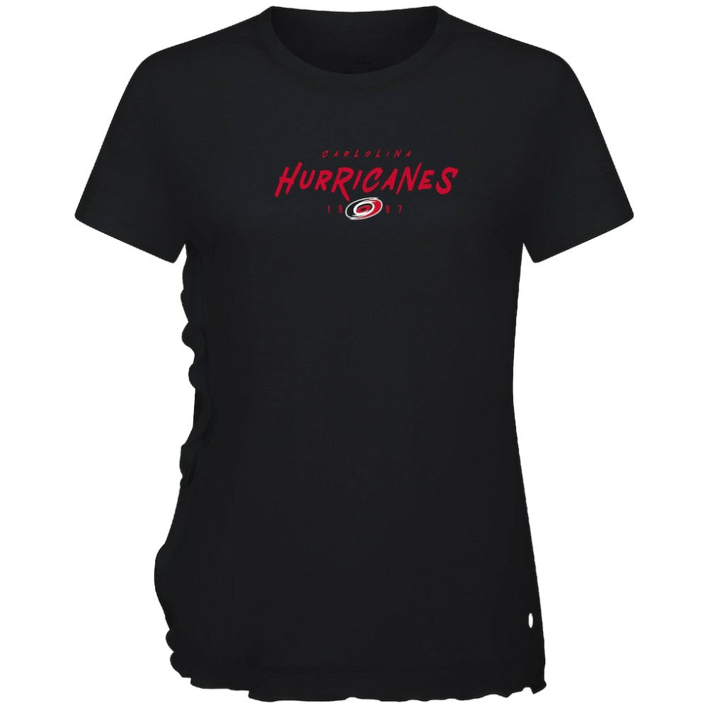 Carolina Hurricanes Levelwear Women's Airflow Scratched T-Shirt