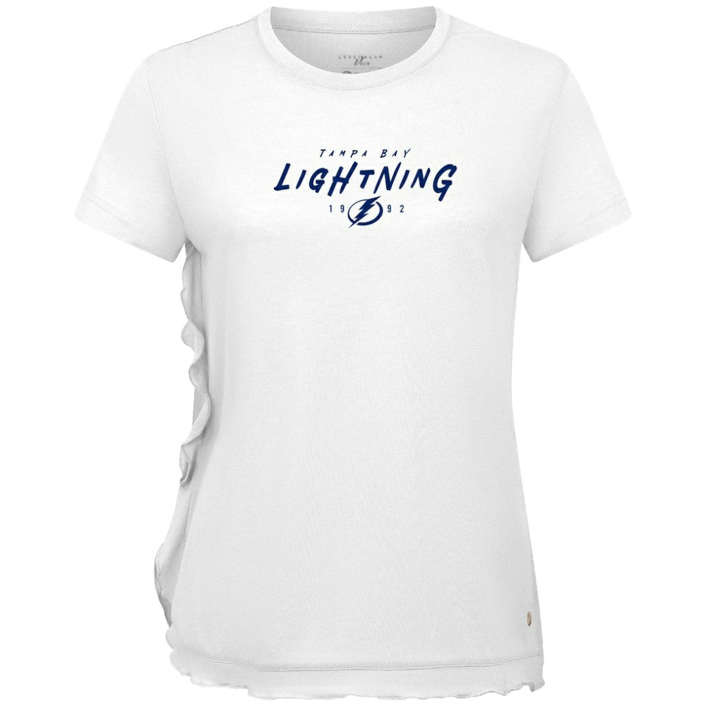 Tampa Bay Lightning Levelwear Women's Airflow Scratched T-Shirt