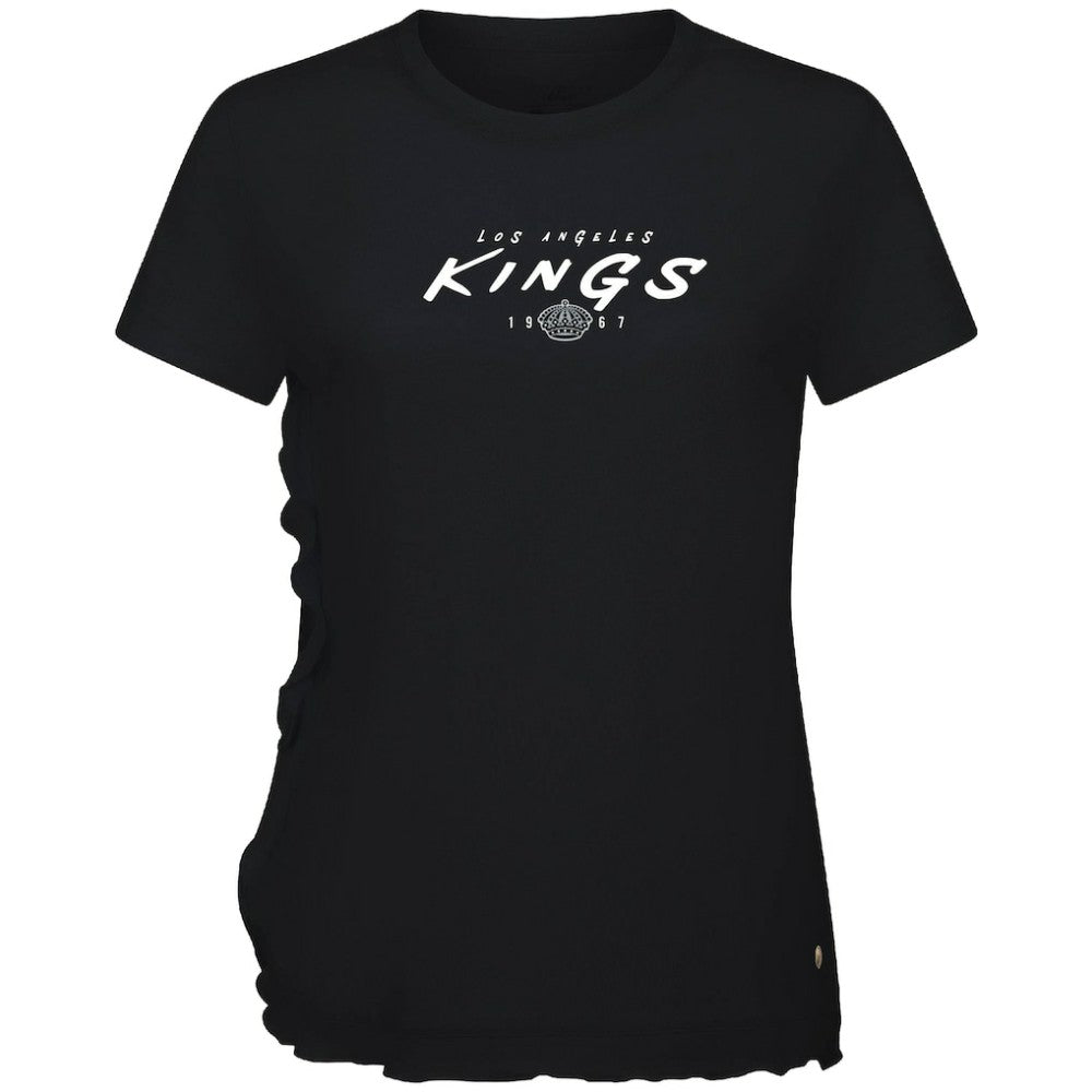 Los Angeles Kings Levelwear Women's Airflow Scratched T-Shirt
