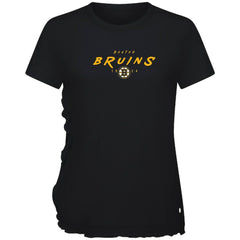 Boston Bruins Levelwear Women's Airflow Scratched T-Shirt