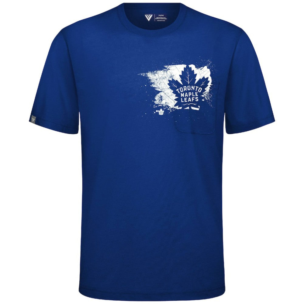 Toronto Maple Leafs Levelwear Focal Blasted T-Shirt