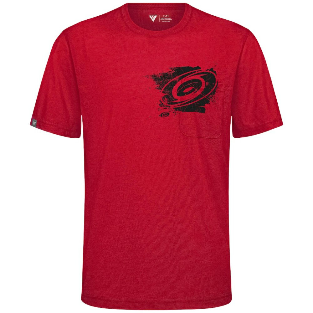 Carolina Hurricanes Levelwear Focal Blasted T-Shirt