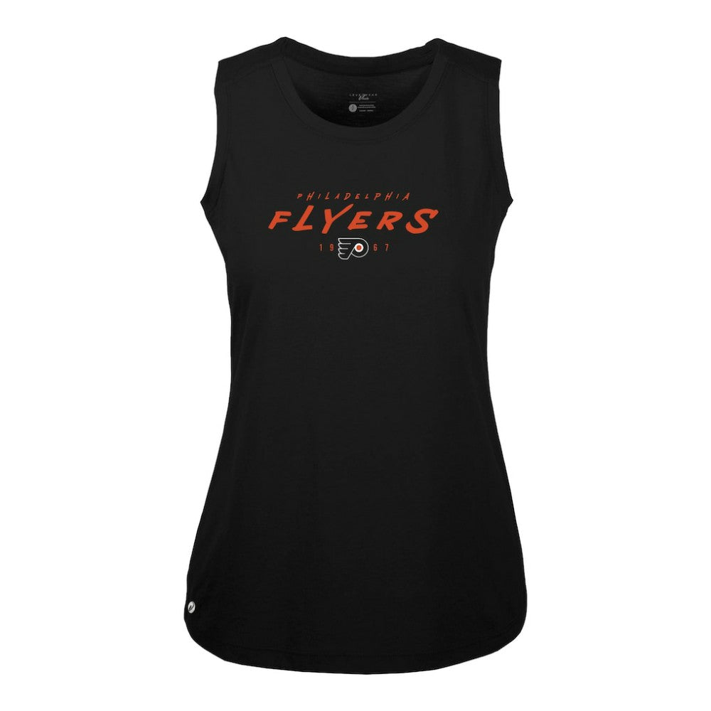 Philadelphia Flyers Levelwear Women's Macy Scratched Tank Top