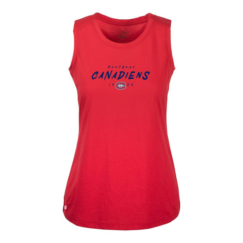 Montreal Canadiens Levelwear Women's Macy Scratched Tank Top