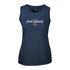 Florida Panthers Levelwear Women's Macy Scratched Tank Top