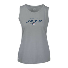Winnipeg Jets Levelwear Women's Macy Scratched Tank Top