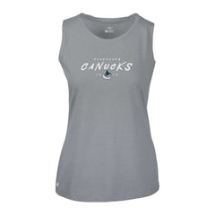 Vancouver Canucks Levelwear Women's Macy Scratched Tank Top