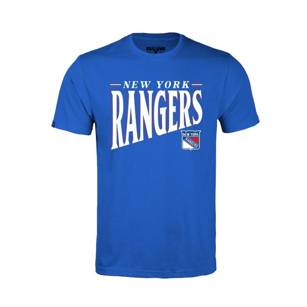 New York Rangers Levelwear Youth Little Richmond Tally T-Shirt