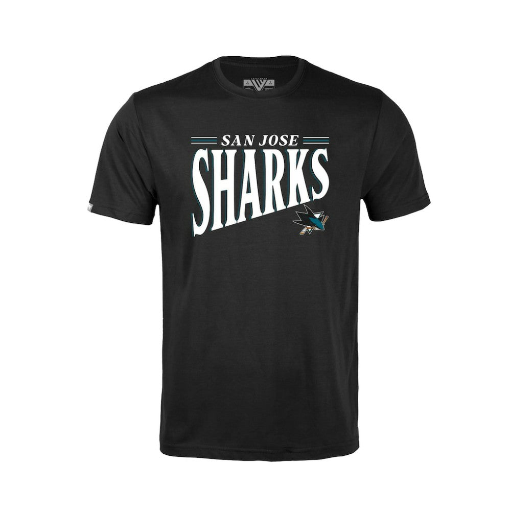 San Jose Sharks Levelwear Youth Little Richmond Tally T-Shirt
