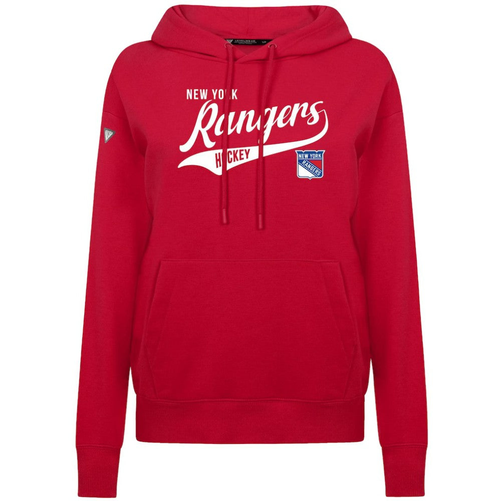 New York Rangers Levelwear Women's Adorn Glide Pullover Hoodie