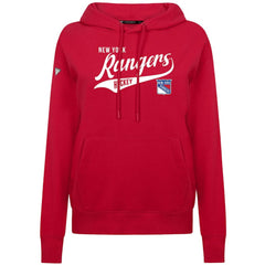 New York Rangers Levelwear Women's Adorn Glide Pullover Hoodie