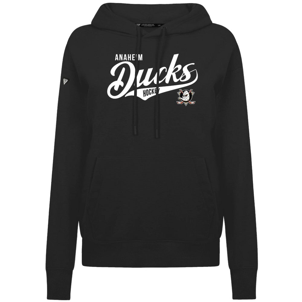 Anaheim Ducks Levelwear Women's Adorn Glide Pullover Hoodie