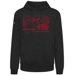 New Jersey Devils Levelwear Podium Campaign Pullover Hoodie