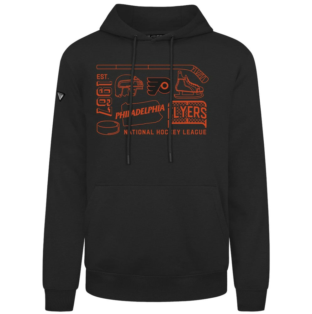 Philadelphia Flyers Levelwear Podium Campaign Pullover Hoodie