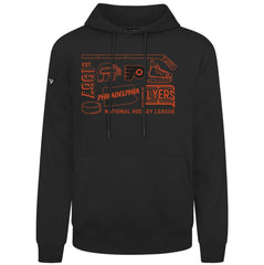 Philadelphia Flyers Levelwear Podium Campaign Pullover Hoodie