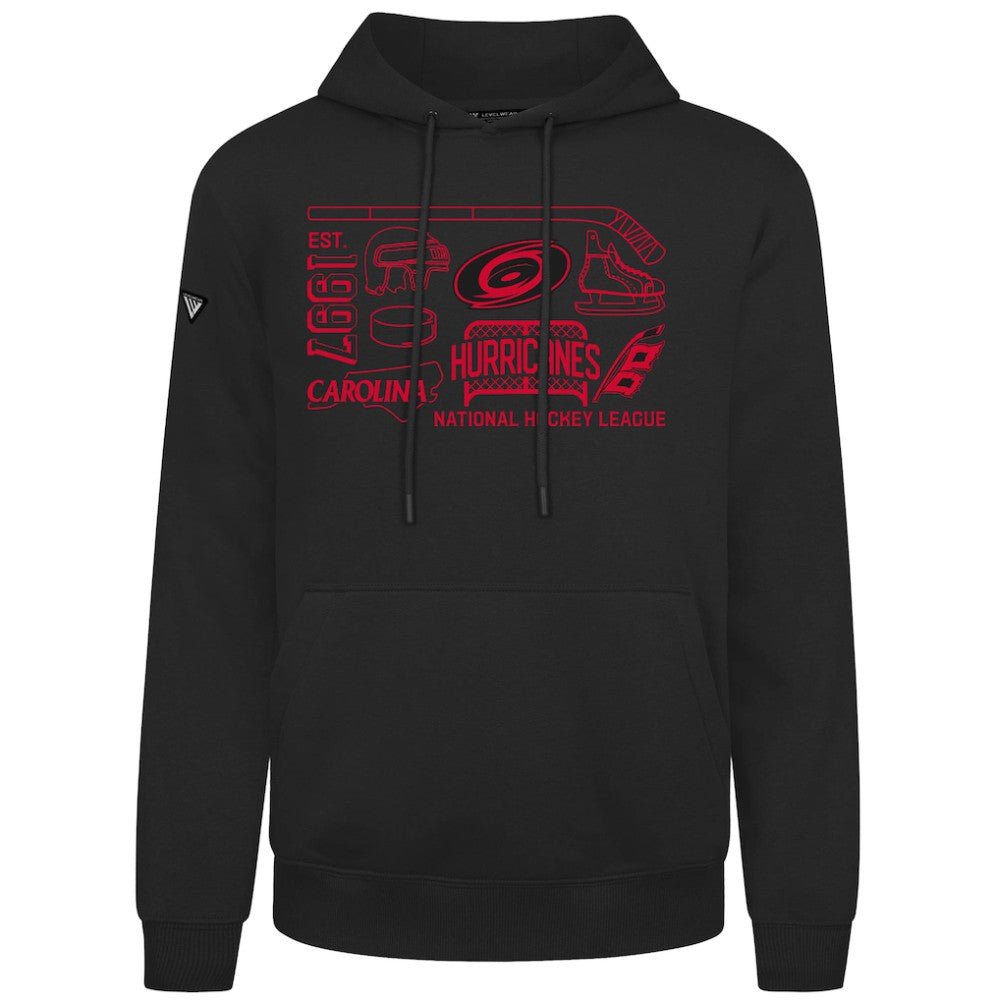 Carolina Hurricanes Levelwear Podium Campaign Pullover Hoodie