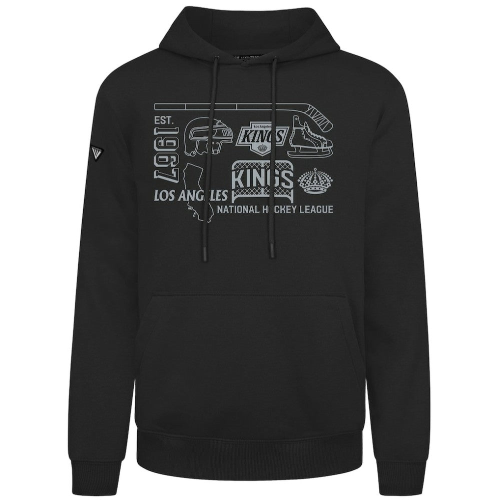 Los Angeles Kings Levelwear Podium Campaign Pullover Hoodie