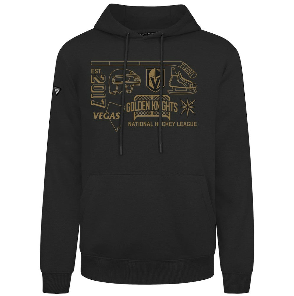 Vegas Golden Knights Levelwear Podium Campaign Pullover Hoodie