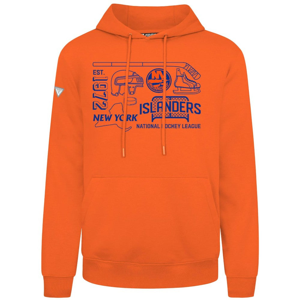 New York Islanders Levelwear Podium Campaign Pullover Hoodie