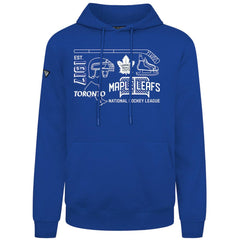 Toronto Maple Leafs Levelwear Podium Campaign Pullover Hoodie