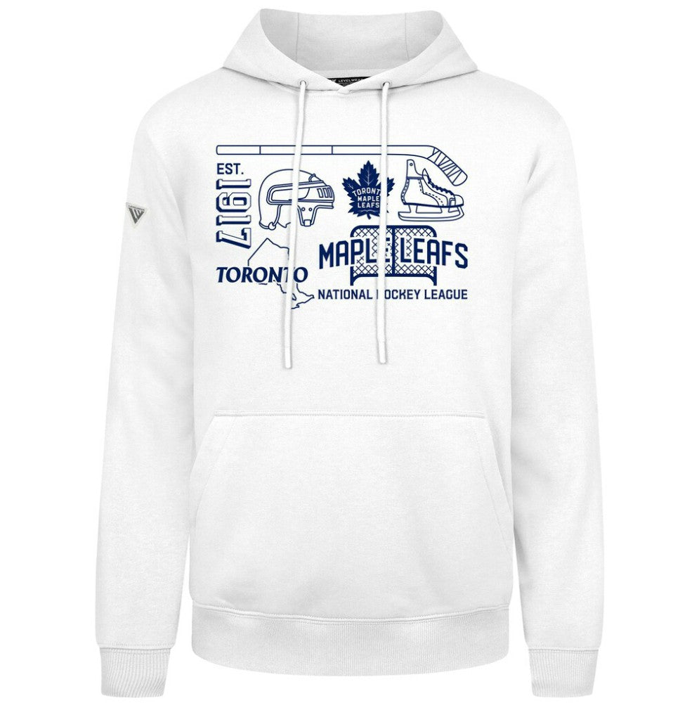 Toronto Maple Leafs Levelwear Podium Campaign Pullover Hoodie