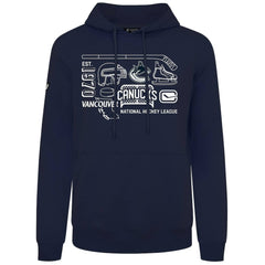 Vancouver Canucks Levelwear Podium Campaign Pullover Hoodie