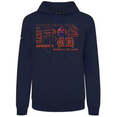 Edmonton Oilers Levelwear Podium Campaign Pullover Hoodie