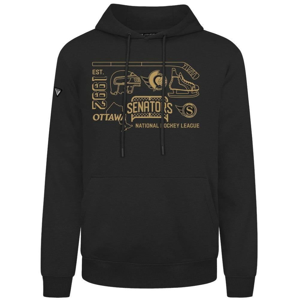 Ottawa Senators Levelwear Podium Campaign Pullover Hoodie