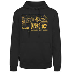 Calgary Flames Levelwear Podium Campaign Pullover Hoodie