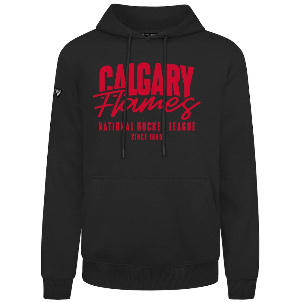 Calgary Flames Levelwear Podium Response Pullover Hoodie